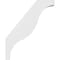 Ekena Millwork 4-in. W x 28-in. D x 34-in. H Funston Architectural Grade PVC Knee Brace BRCP04X28X34FST - alternate 4